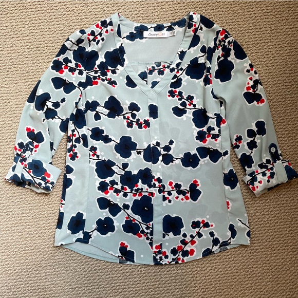 Modcloth Tops - ModCloth Floral Blouse